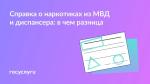 📄 Две справки о наркотиках: зачем нужны и как получить