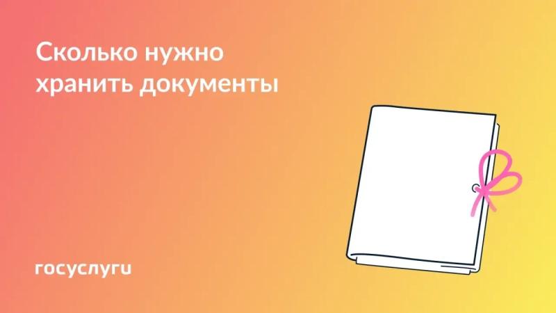 📄 Периоды хранения документов